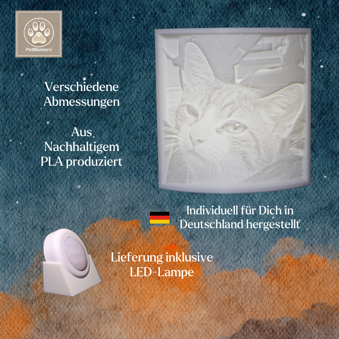 PawMemory Gedenkbild für verstorbene Haustiere - Eigenschaften